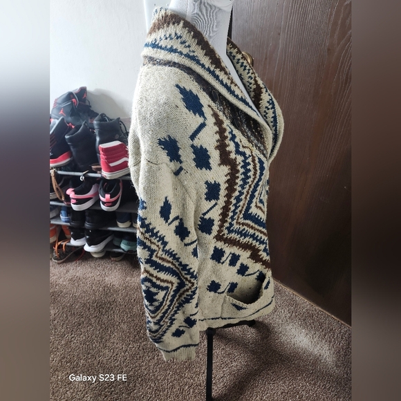 VINTAGE DENIM AND SUPPLY BY RALPH LAUREN CARDIGAN - Picture 4 of 7